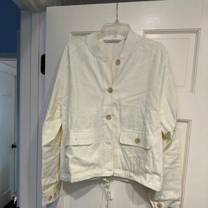 Women’s Peyer Millar Linen Bomber Jacket